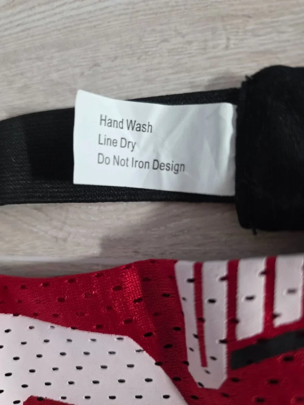 The Ohio State Buckeyes Jersey Headband with embroidered Ohio State.